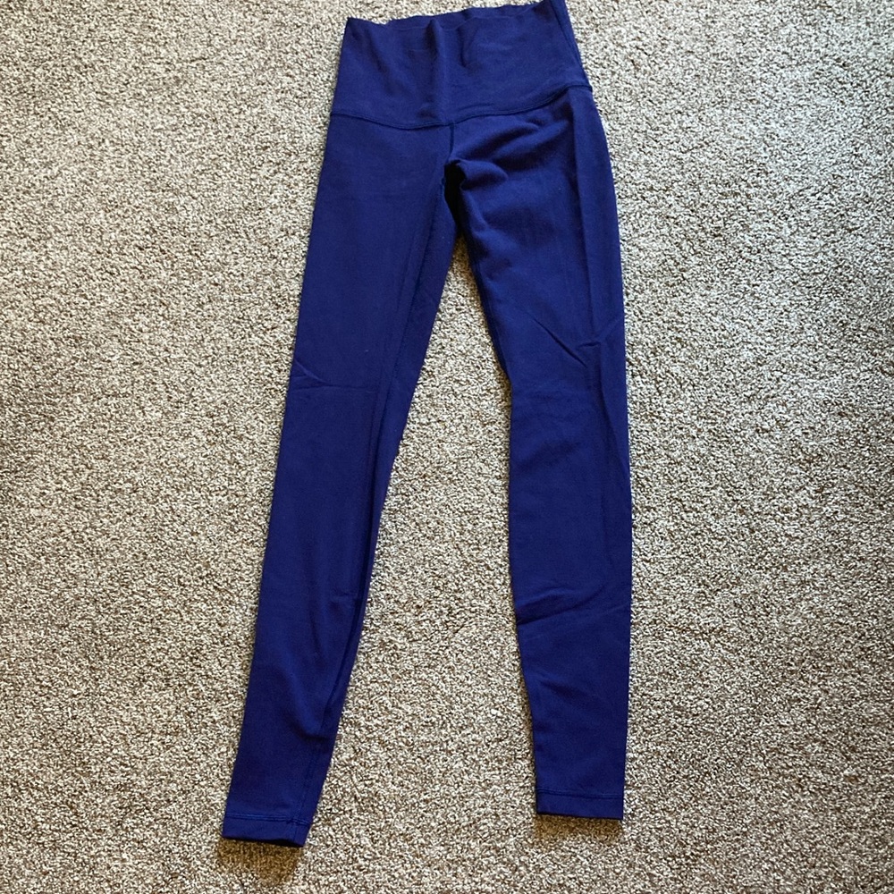 Lululemon High-Waisted Blue Leggings